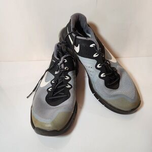 Nike Metcon 1 Mens Training Shoes Black Grey White Size 7.5